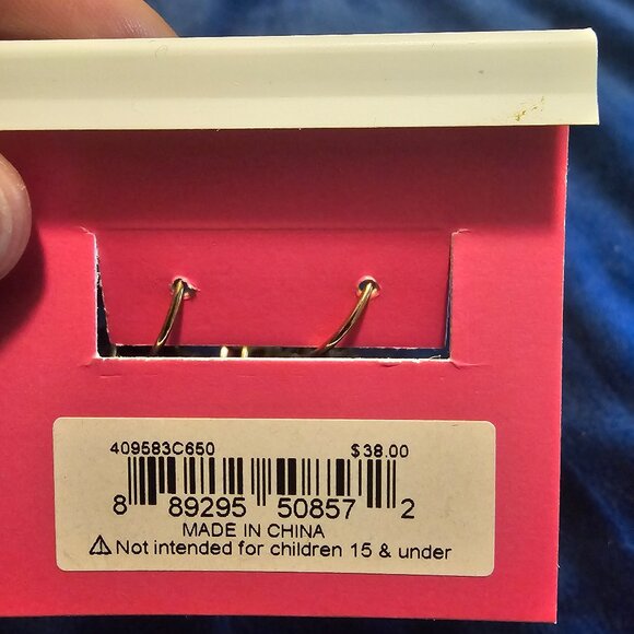 Betsey Johnson Owl earrings - Picture 2 of 3